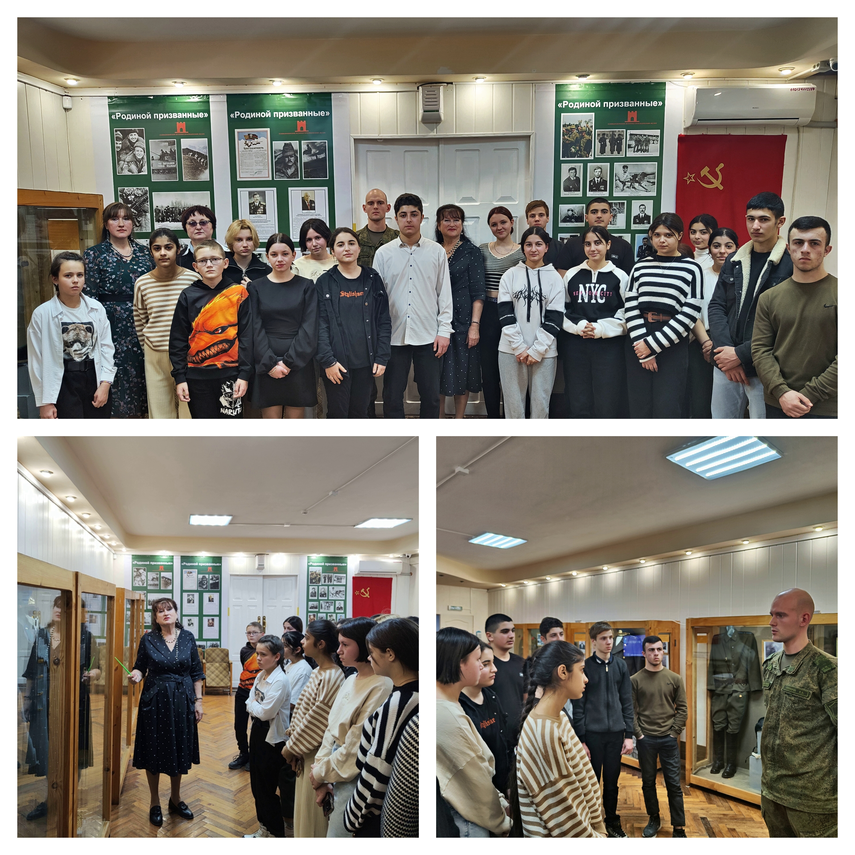 Жуковские школьники посетили музейную выставку «Мы выполнили приказ Родины!»